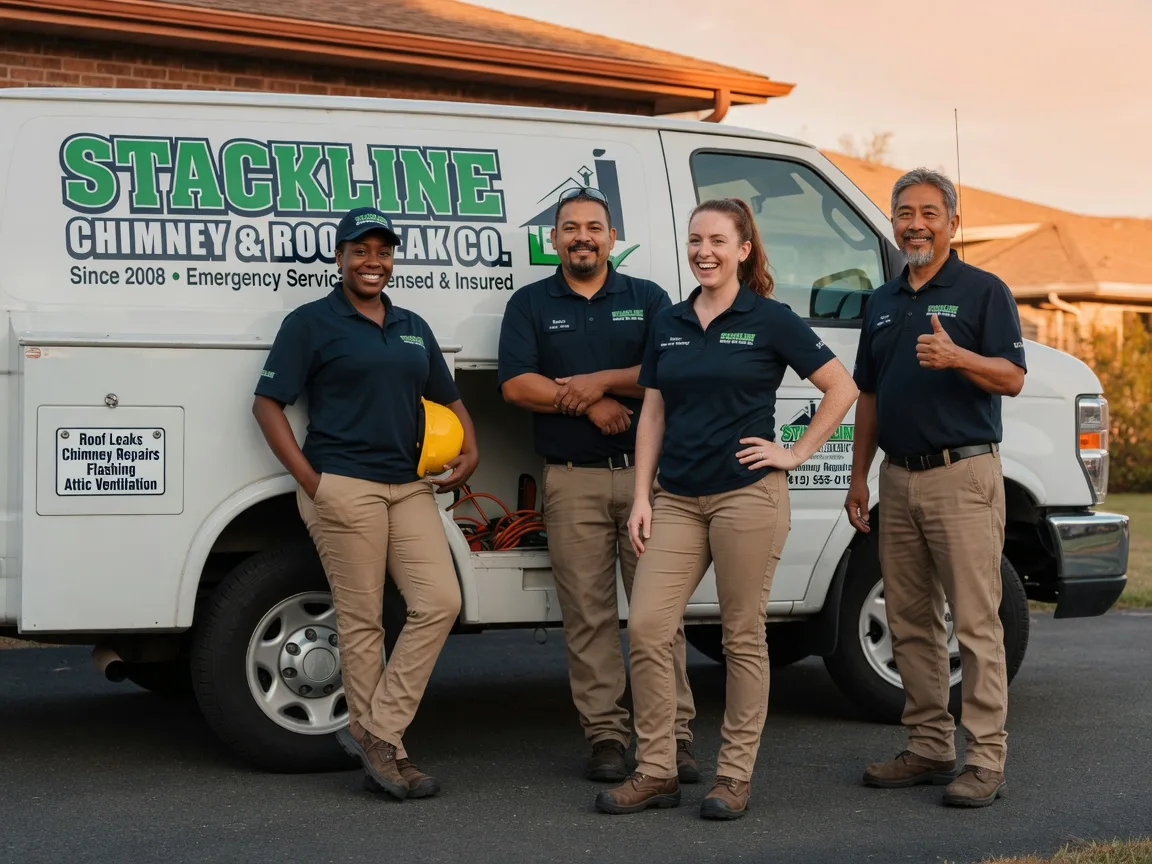 Chimney flashing repair company in Stokesdale, NC